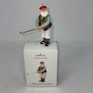 New 2019 Hallmark Keepsake Ornament Good-Looking Golfer
